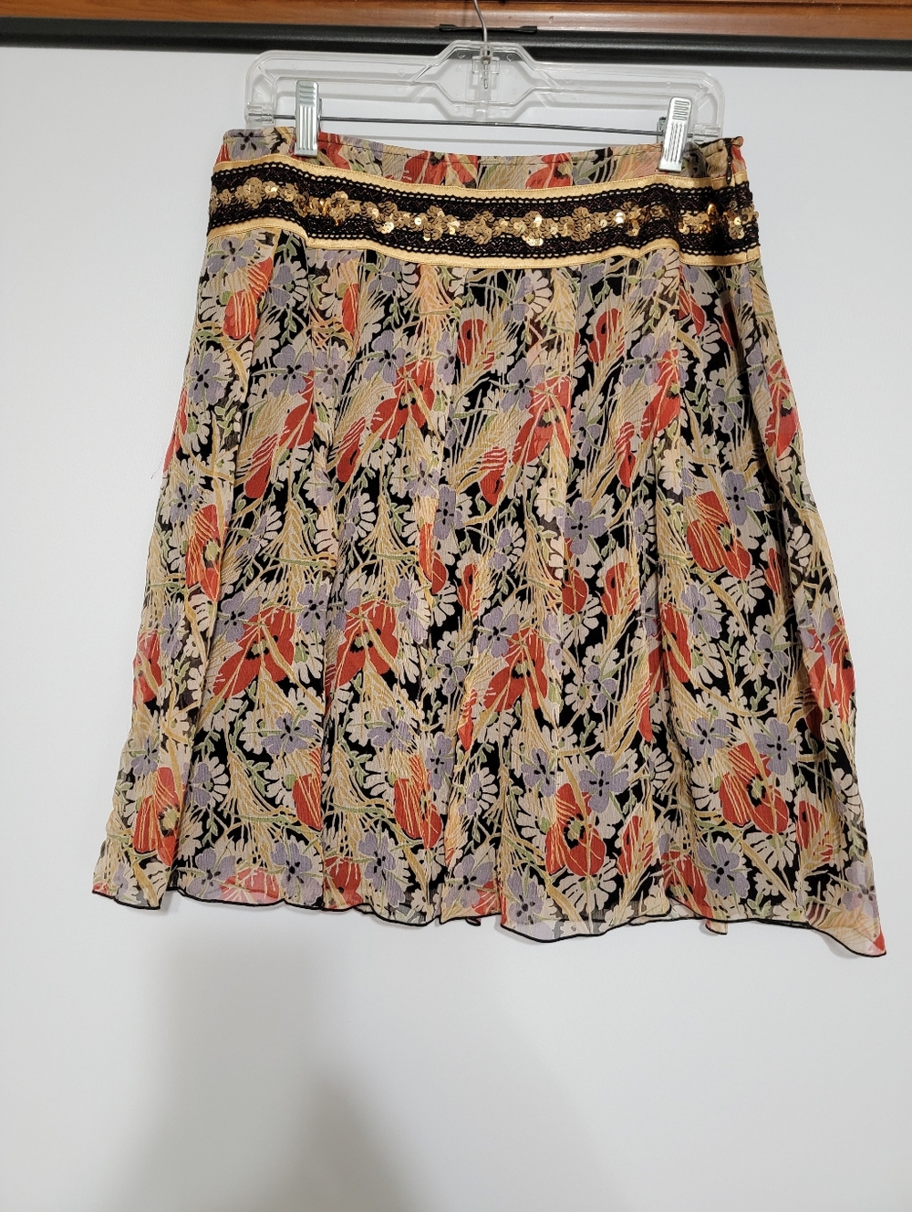 Y2K Vintage Free People Silk Skirt